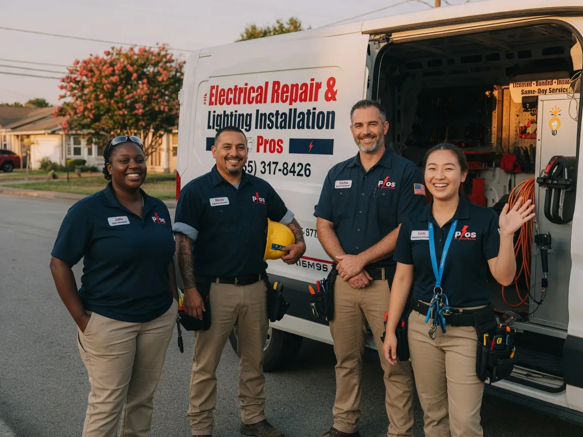 Licensed Electrician company in Inez, TX